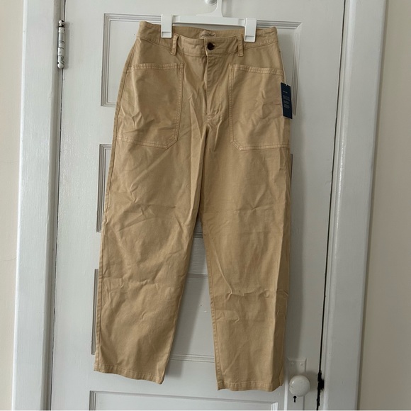High Rise Barrel Leg Pants - Picture 1 of 9